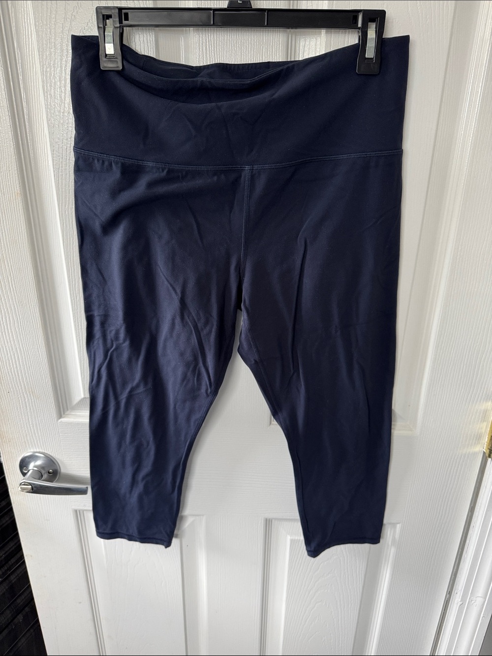 Women’s Navy High-Waist Athleta Elation Capri Leggings